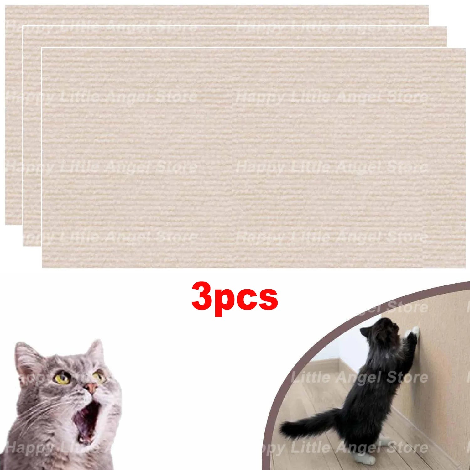 Self-adhesive Carpet Cats Scratch Board