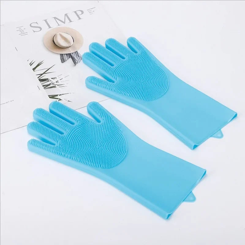 Pet Grooming Cleaning Gloves