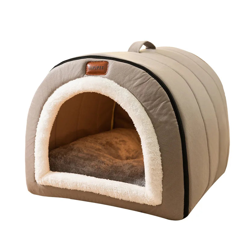 Self-Warming Winter Dog Bed