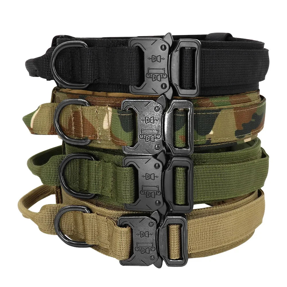 Tactical Adjustable Dog Collar