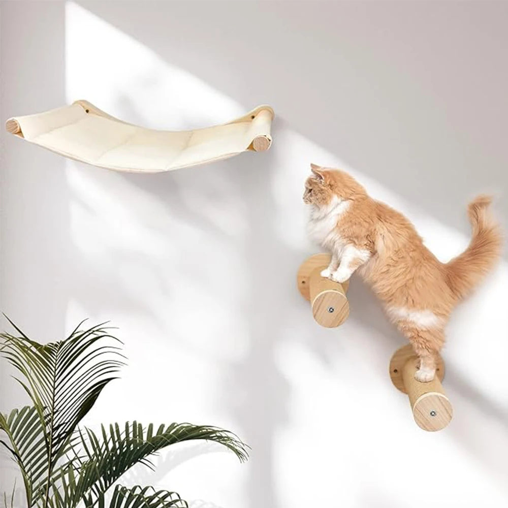 Wall-mounted Cat Climbing Bed