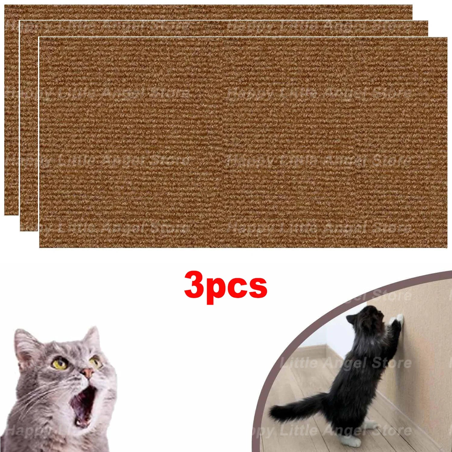 Self-adhesive Carpet Cats Scratch Board